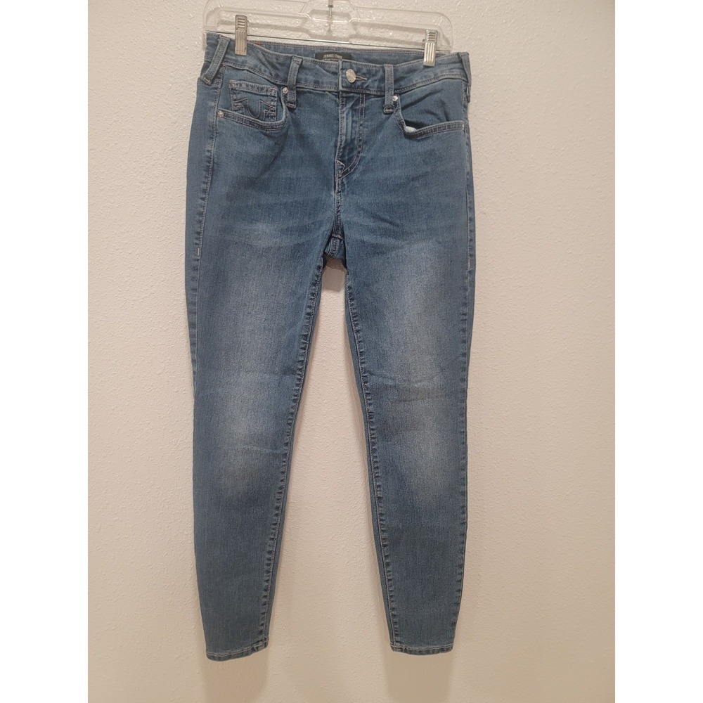 true religion jeans mid rise super skinny 28 good shape